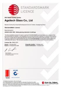 Glass Australia Standard Certificate (1)