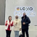 Group photo of European customers