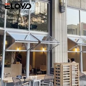 Up-and-down folding window